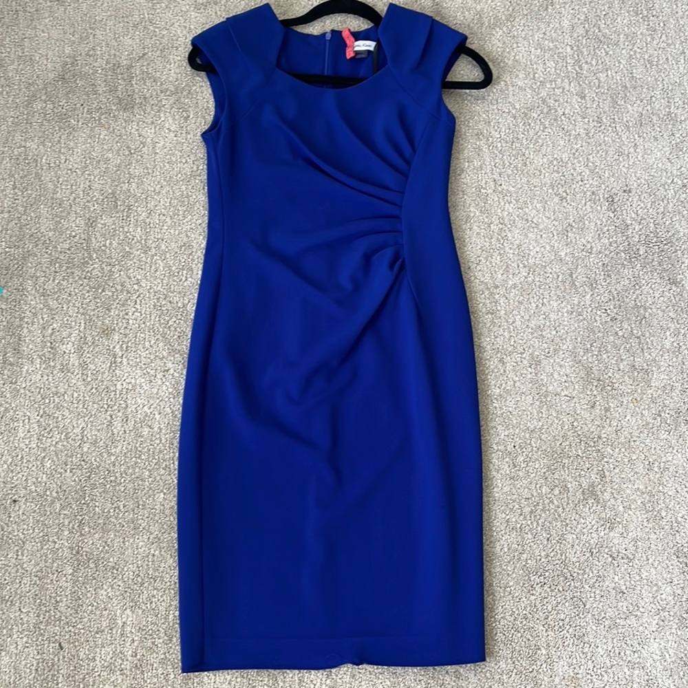 Cobalt blue dress